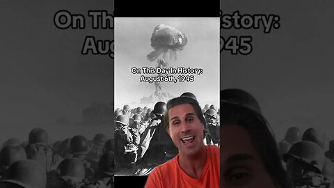 ON THIS DAY IN HISTORY: 8/6/1945 #shorts