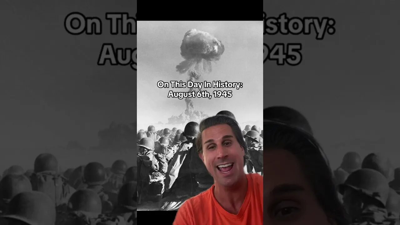 ON THIS DAY IN HISTORY: 8/6/1945 #shorts