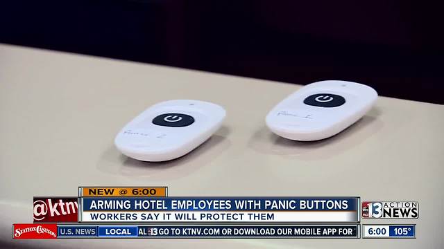 Hotels, casinos start to provide panic buttons to employees