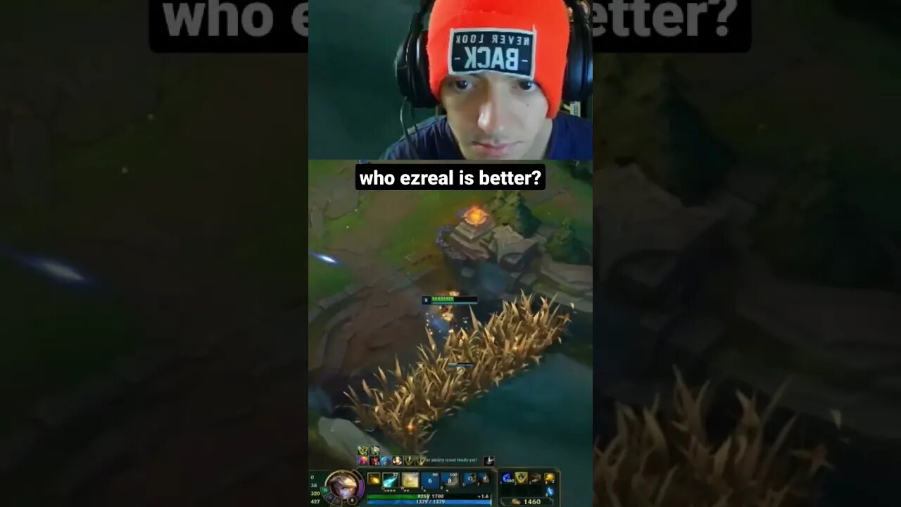 are YOU better ezreal than him? #shorts #viral