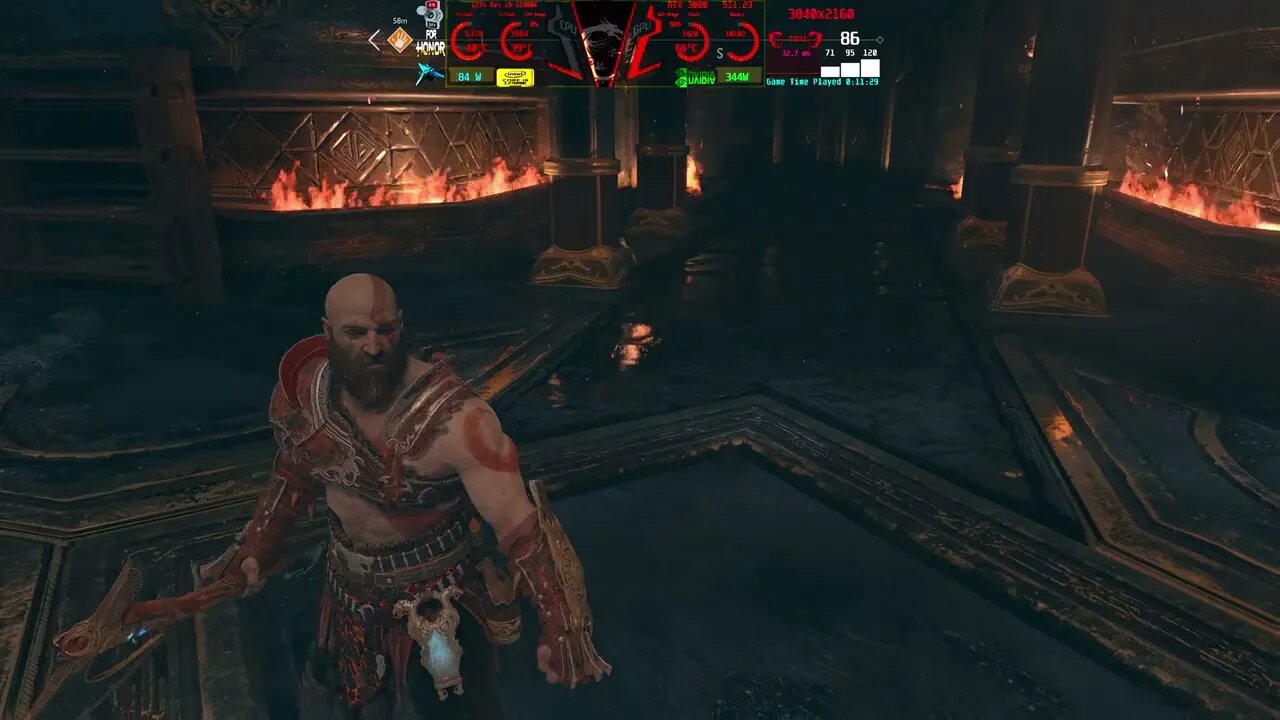 Pc Game 4K HDR Awesome Fun In God of War