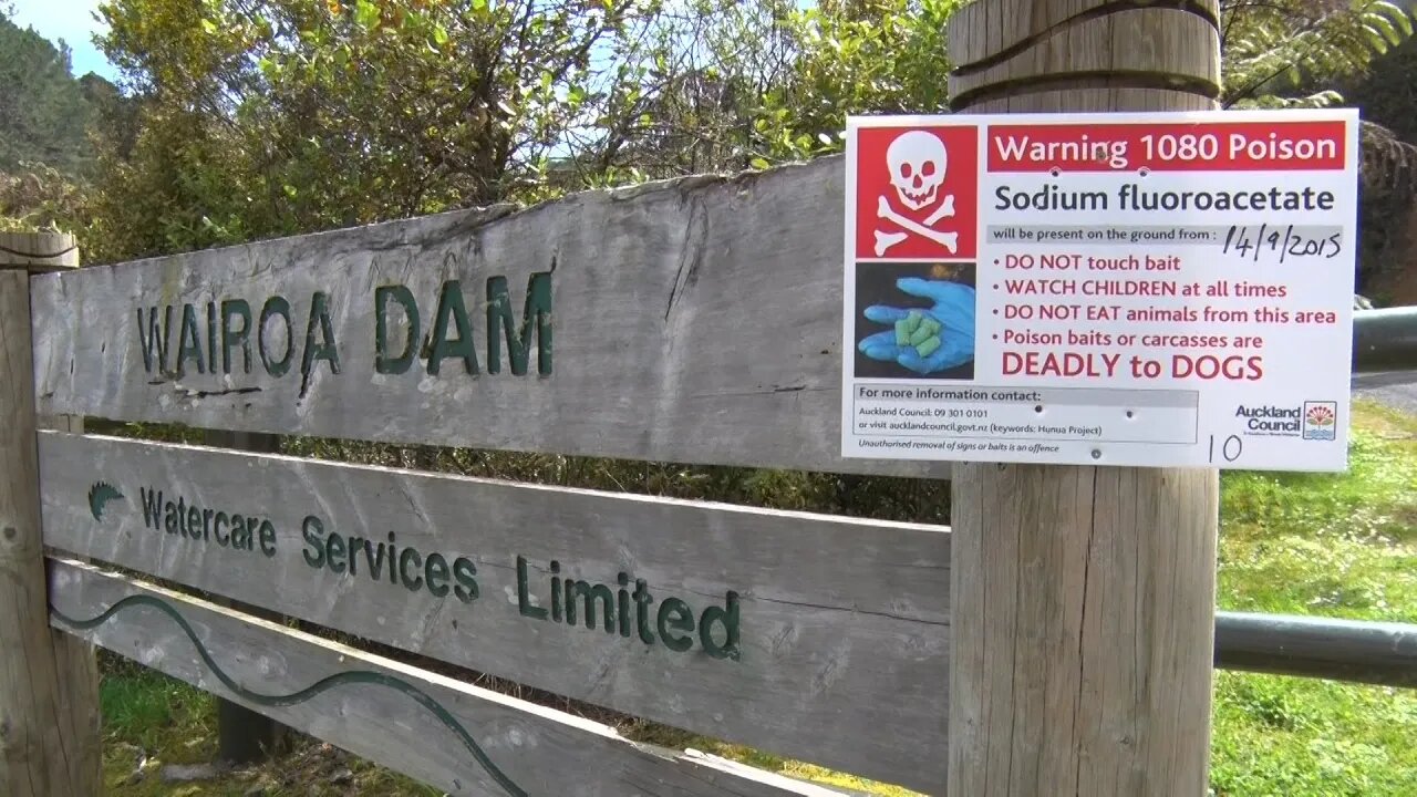 1080 Poison Dropped Directly into Auckland's Water Supply