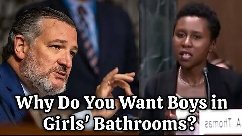 Room ERUPTS as Senator Ted Cruz EXPOSE Transgender Activist to her face