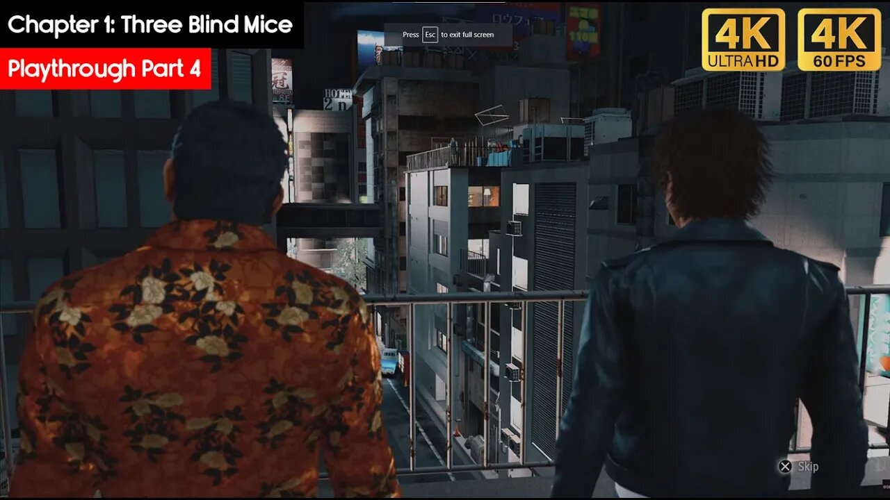 Judgment | Chapter 1: Three Blind Mice | Playthrough Part 4 | Hard | PS5 | 4K HDR