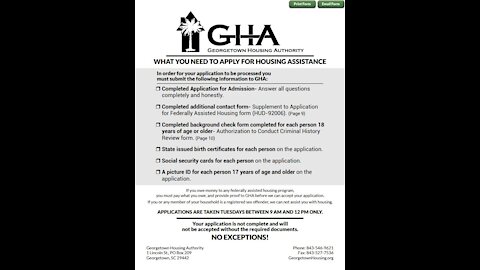 10.29.20 SOUTH CAROLINA HOUSING OPPORTUNITIES