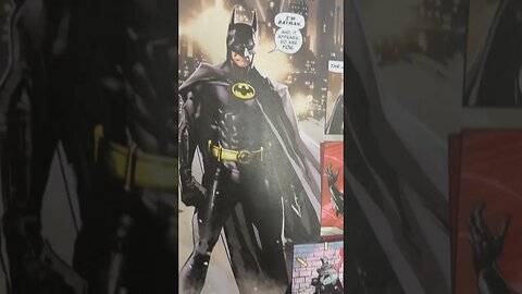 Dc is milking the Keaton angle.. #memberberries #batman #shorts #michaelkeaton #comics #flash
