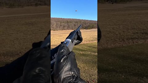 12ga Wad & Shot Flying and Breaking Clays in SLO-MO #reloading #12gauge #claypigeon #trap #skeet