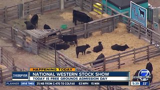 Today is free grounds admission day at National Western