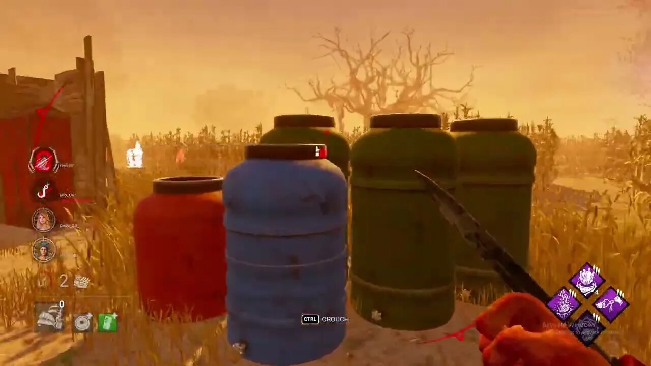 Dead by Daylight - The Pig - Lost ma frames in the corn