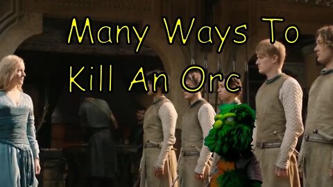 Galadriel: How To Slay an Orc w/ Floral Rings of Power