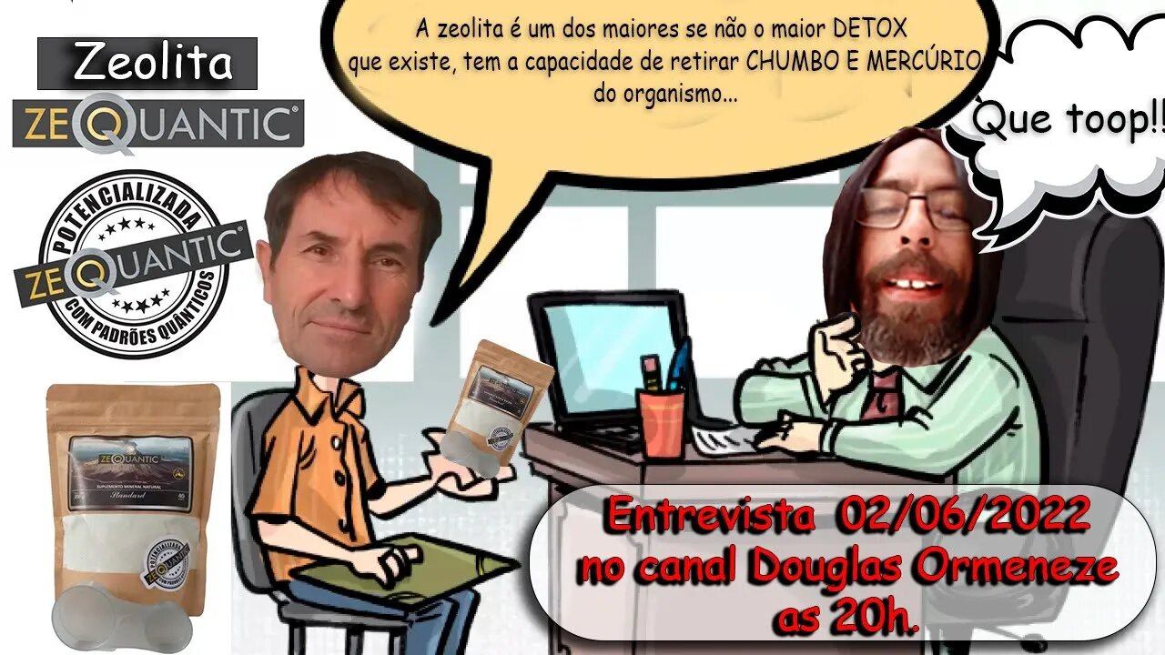 DETOX ZEOLITA entrevista com Thomas Zahnd transforme seu organismo.