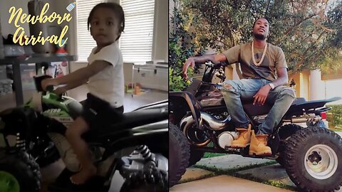 Meek Mill's Son Czar Is Stuntin Like His Daddy! 🏍