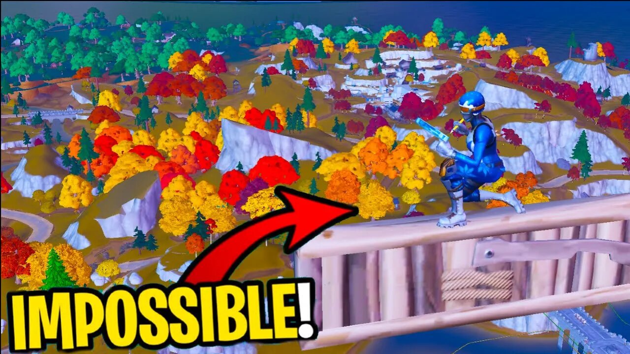 Sky basing In Fortnite.. (impossible)