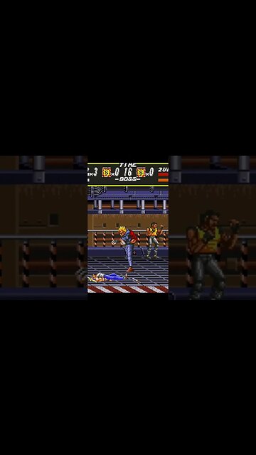 Streets of Rage, Boss estilo wolverine, #short