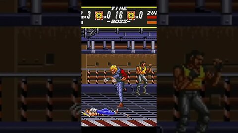 Streets of Rage, Boss estilo wolverine, #short