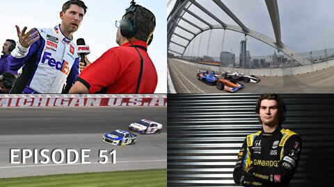 Episode 51 - IMS Road Course, IndyCar, Colton Herta, NASCAR in Michigan, The Playoffs, and More