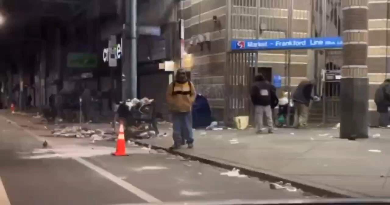 This is what Russia did to Ukraine. Just kidding, it’s Philadelphia