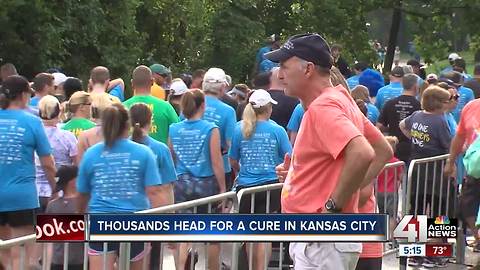 Thousands head for cure in Kansas City