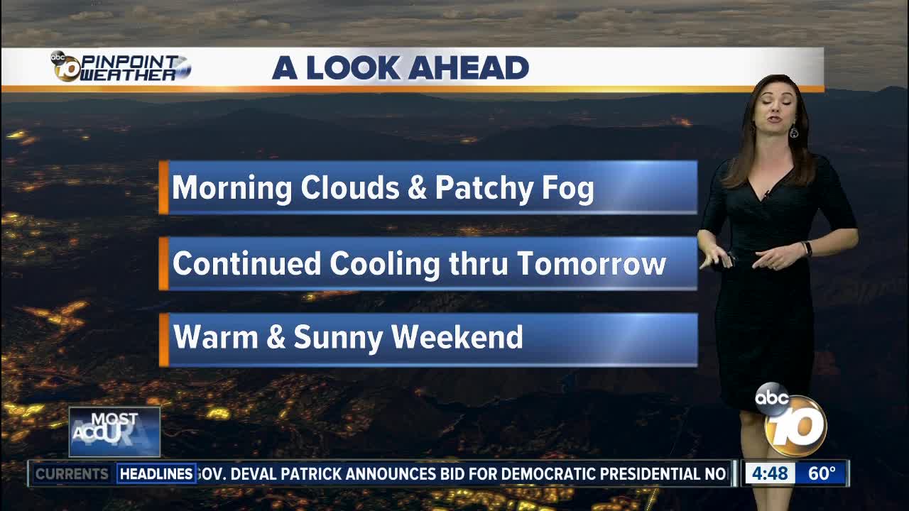 10News Pinpoint Weather with Meteorologist Megan Parry