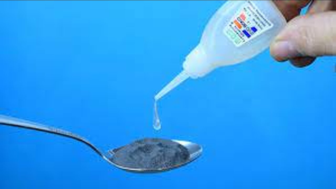 Don't buy super glue, make it yourself in 2 minutes from vinegar!