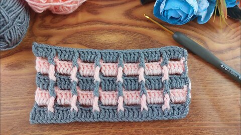 💥 different and beautiful knitting pattern that anyone can easily do #knitting #crochet