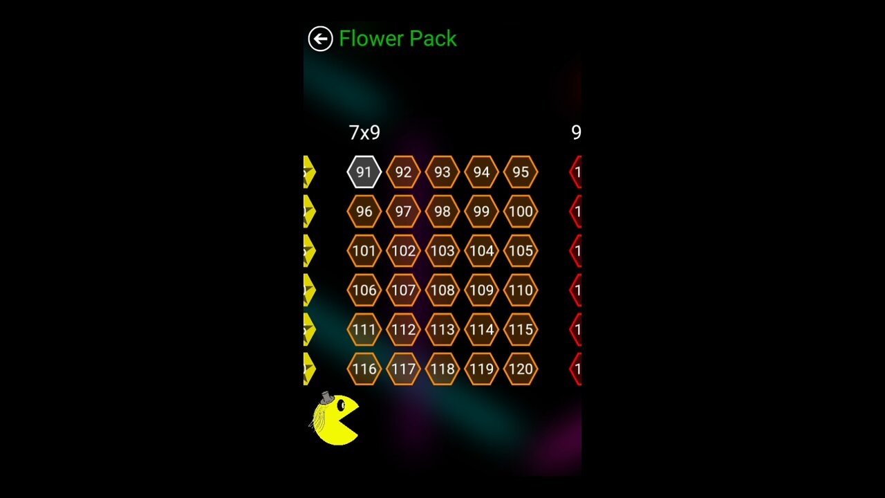 Free Flow: Hex - Walk-through for Flower Pack - Levels 91-120 - February 2022