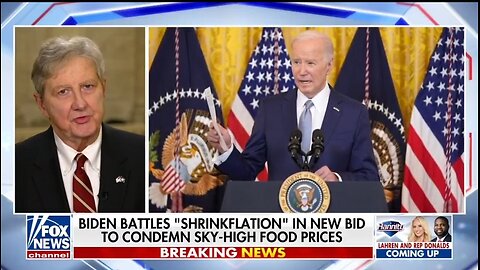 Sen Kennedy Compares Biden's Polling To Chlamydia