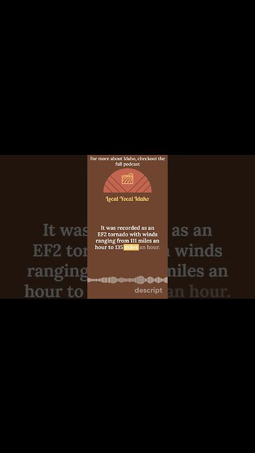 Idaho's Tornado Alley