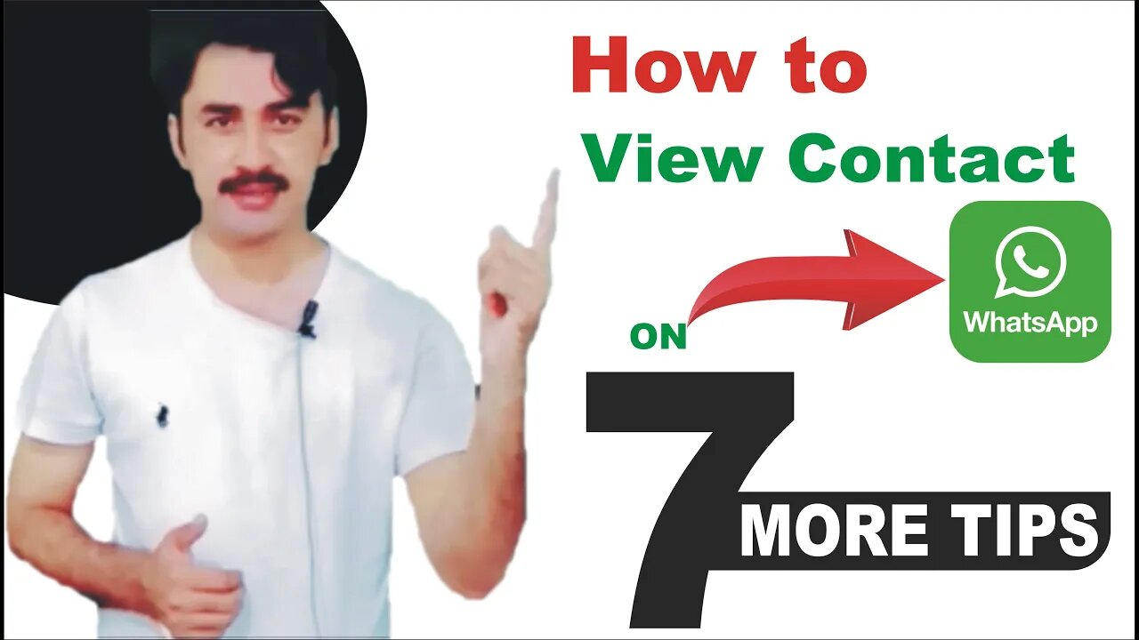 View contact on whatsapp and 7 More tips|Whatsapp Tricks|Sadar Khan Tv