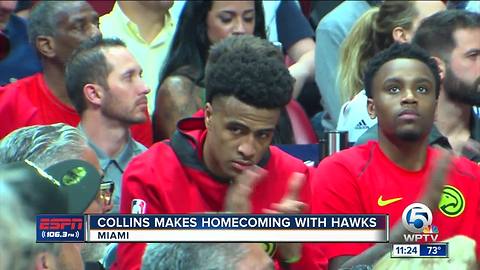 Cardinal Newman grad John Collins makes homecoming