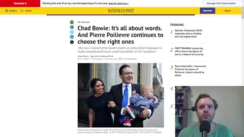 Pierre Poilievre, the new Canadian conservative leader, is making waves in Canadian politics