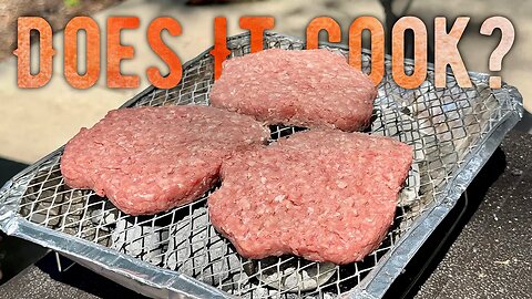 Disposable Charcoal BBQ Grill Review