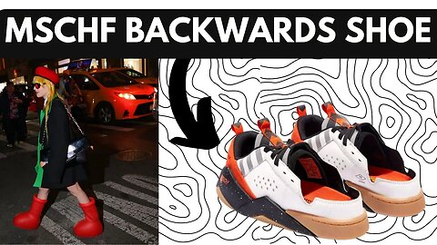 MSCHF backwards shoe & Big red Astro boy boots. What's next??