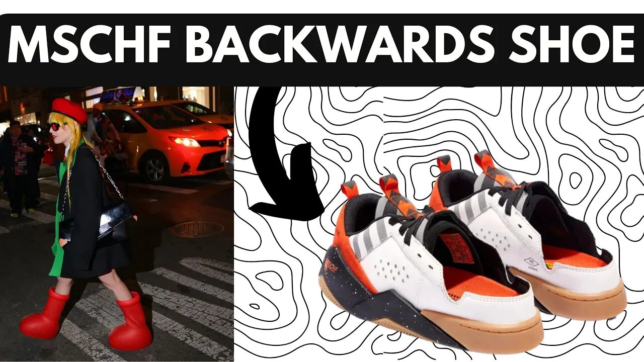 MSCHF backwards shoe & Big red Astro boy boots. What's next??