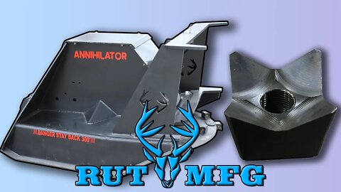 Rut MFG Annihilator Disc Mulcher In Action