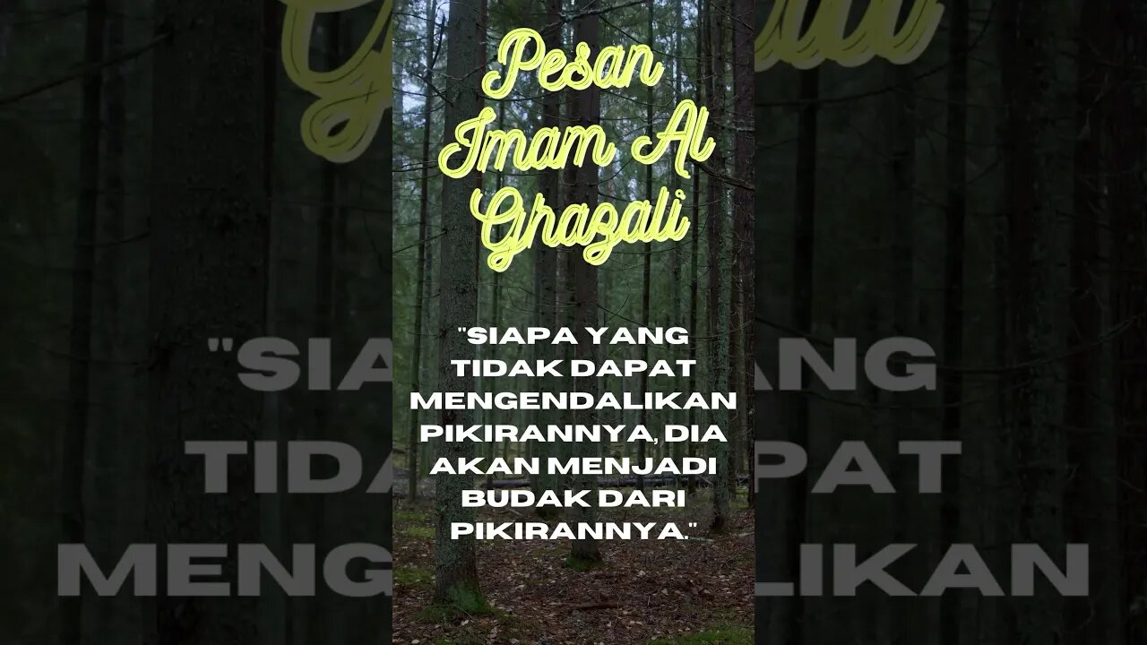 PESAN BIJAK IMAM AL GHAZALI#shorts #shortsfeed #shortsquotes