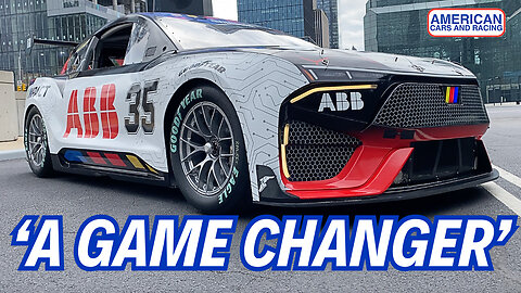 What It's Like To Drive NASCAR's Electric Race Car