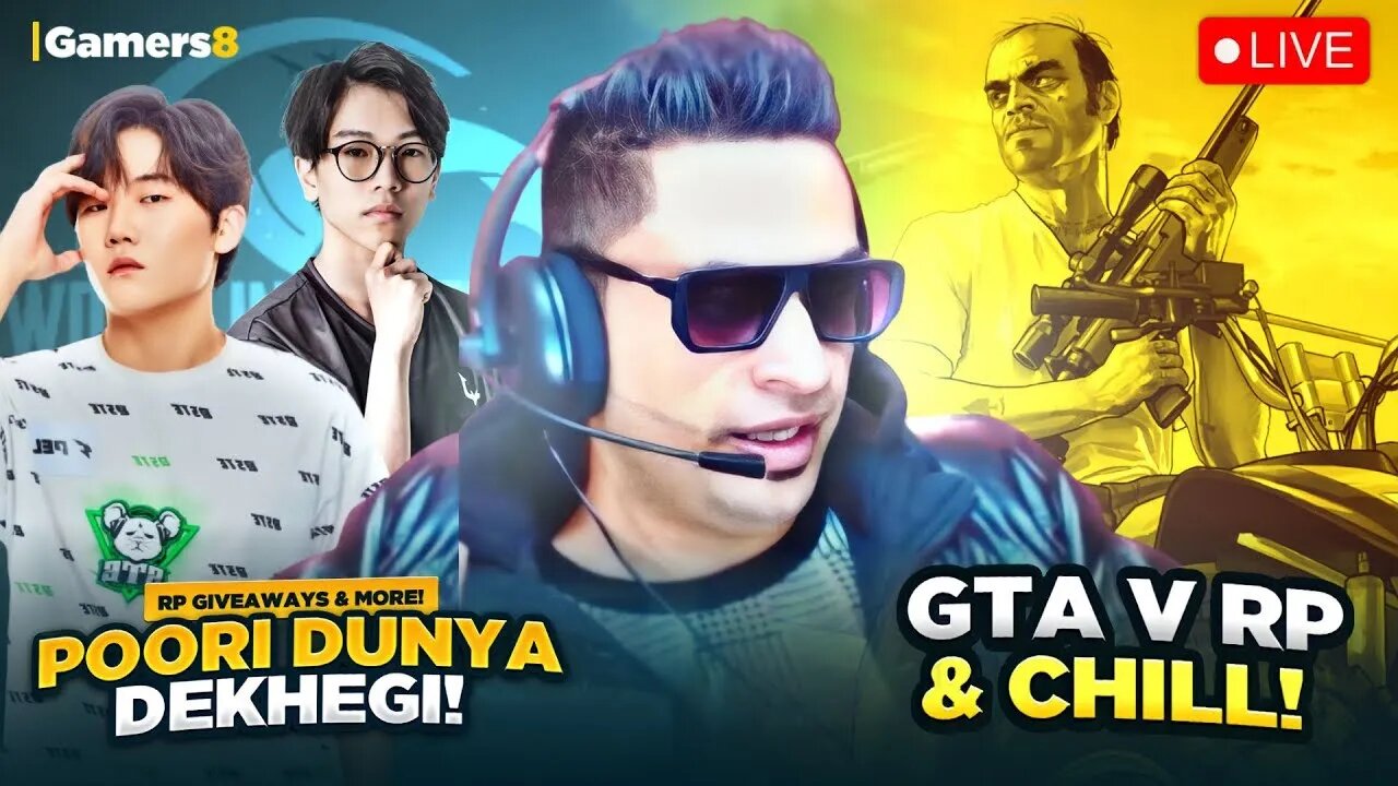 BOHAT TIGHT MUKABLA AAJ - PMWI 2023 - GTA 5 RP LATER - GAMERS8 - MRJAYPLAYS.