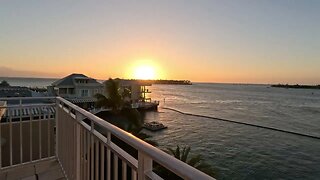 Time Lapse Sunset Over Sunset Key
