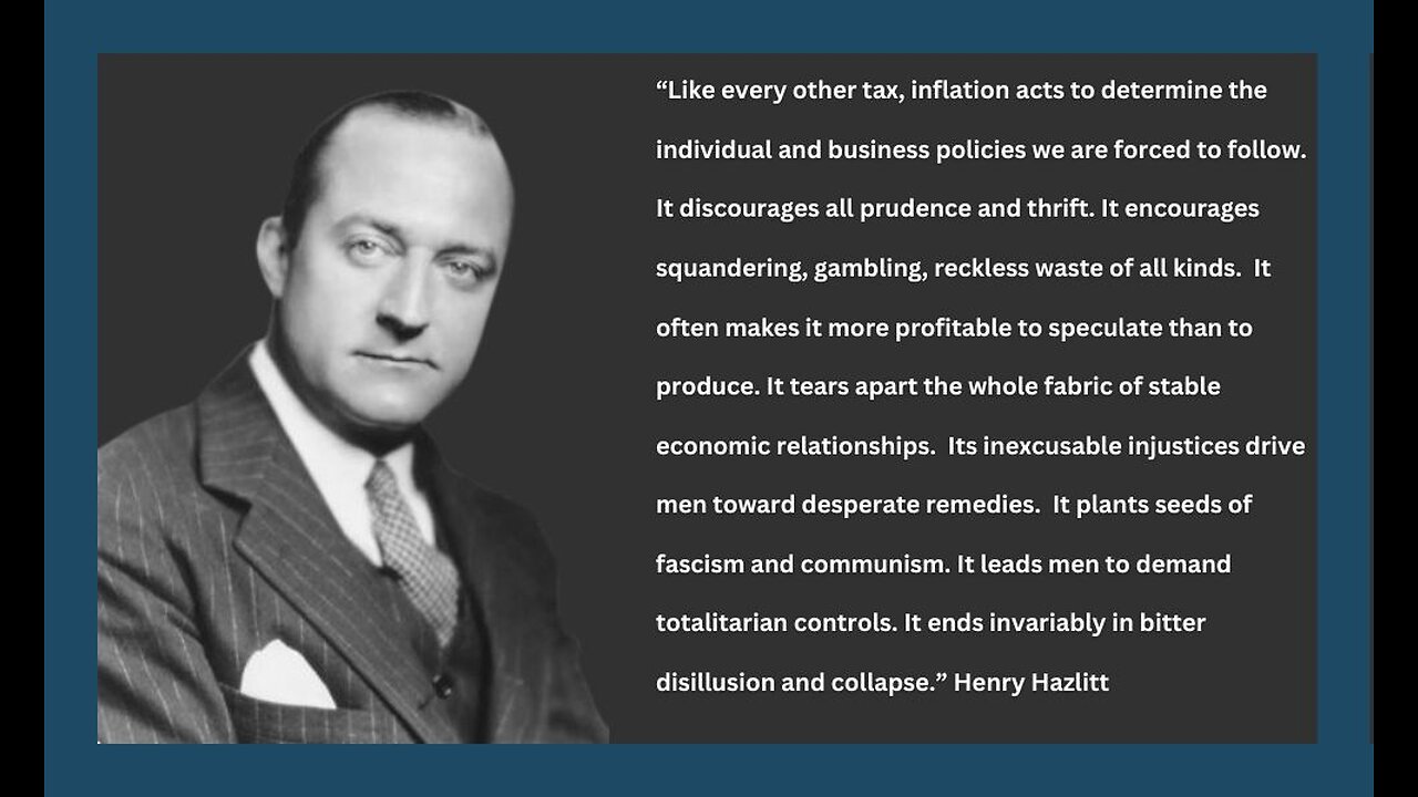 The Silent Destroyer: How Inflation Corrupts Society and Breeds Tyranny