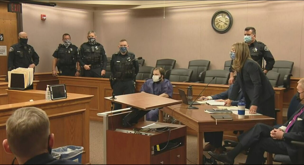 Boulder Colorado shooter appears in court in a wheelchair after killing 10 at grocery store