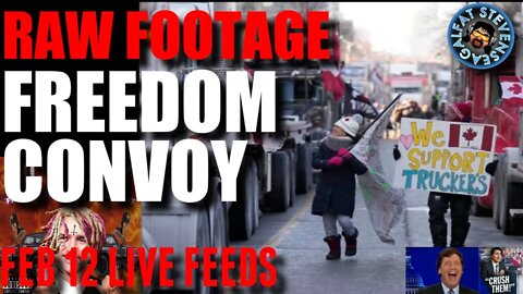 🔴LIVE: RAW FOOTAGE OTTAWA - WINDSOR FREEDOM FEB 12