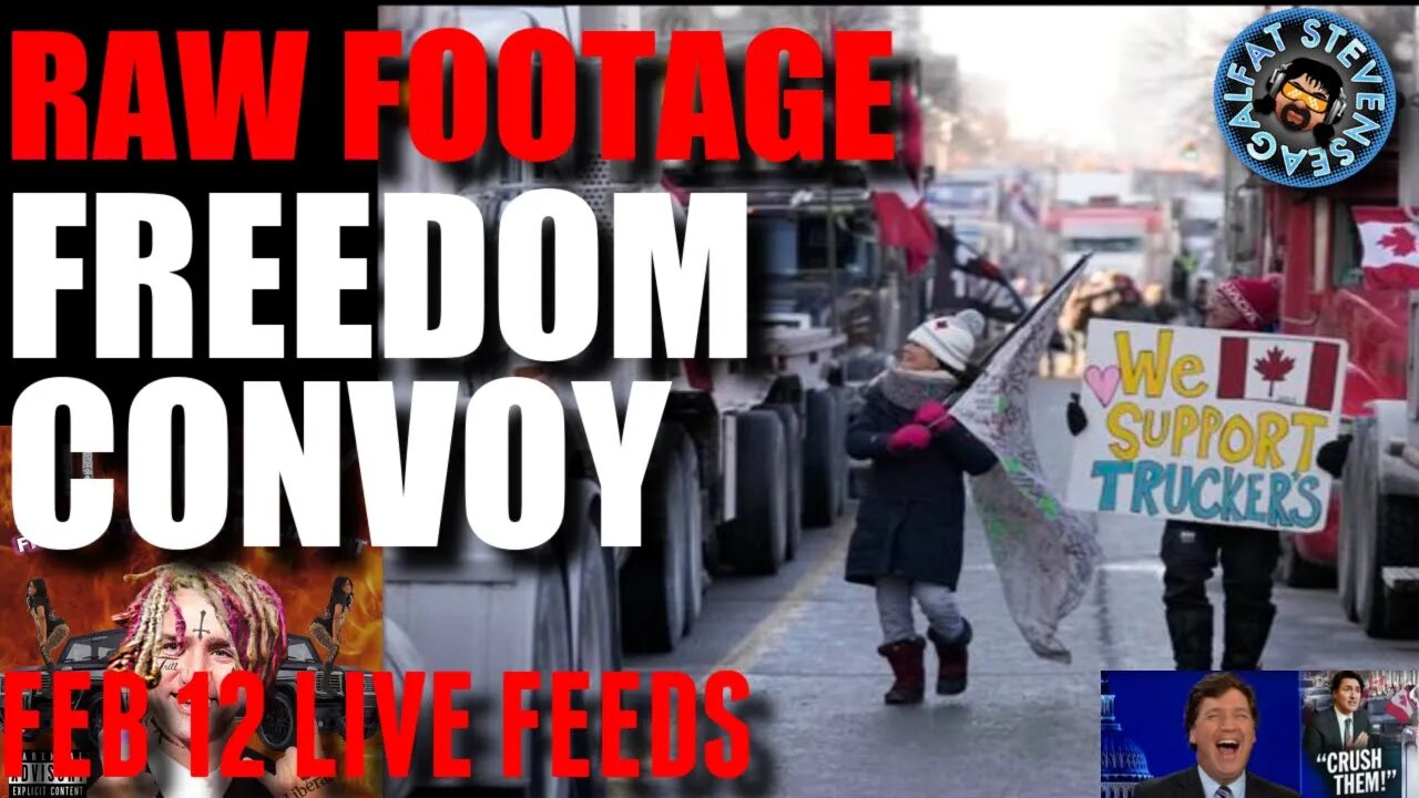 🔴LIVE: RAW FOOTAGE OTTAWA - WINDSOR FREEDOM FEB 12