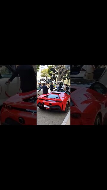 Matte Black Lamborghini Urus or Ferraro SF90? Shot woth Ray-Ban Stories 😎