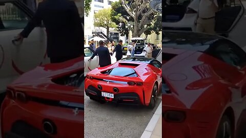 Matte Black Lamborghini Urus or Ferraro SF90? Shot woth Ray-Ban Stories 😎