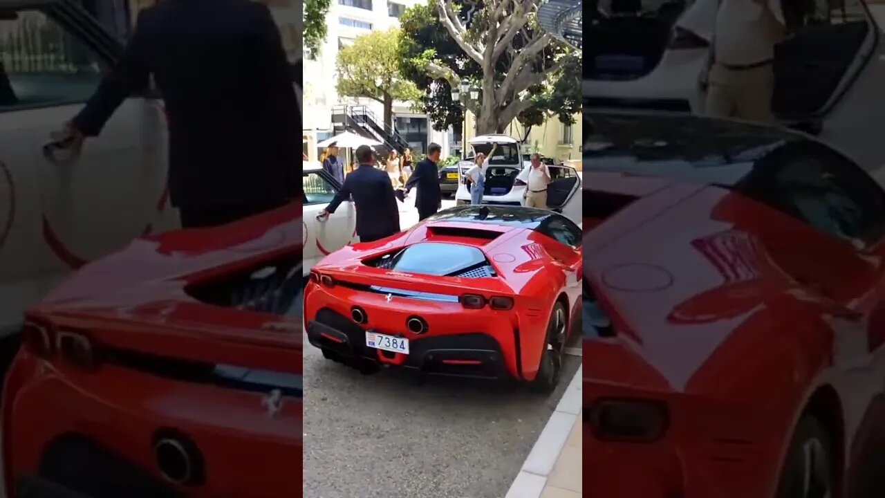 Matte Black Lamborghini Urus or Ferraro SF90? Shot woth Ray-Ban Stories 😎