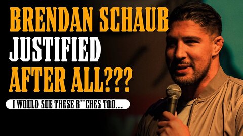 Brendan Schaub's WAR w/ the Chicks Accusing Him of Blah Blah Blah