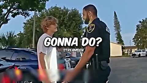 Loud-Mouthed Teen Tries To Start A Fight With Cops, Gets Taught A Lesson