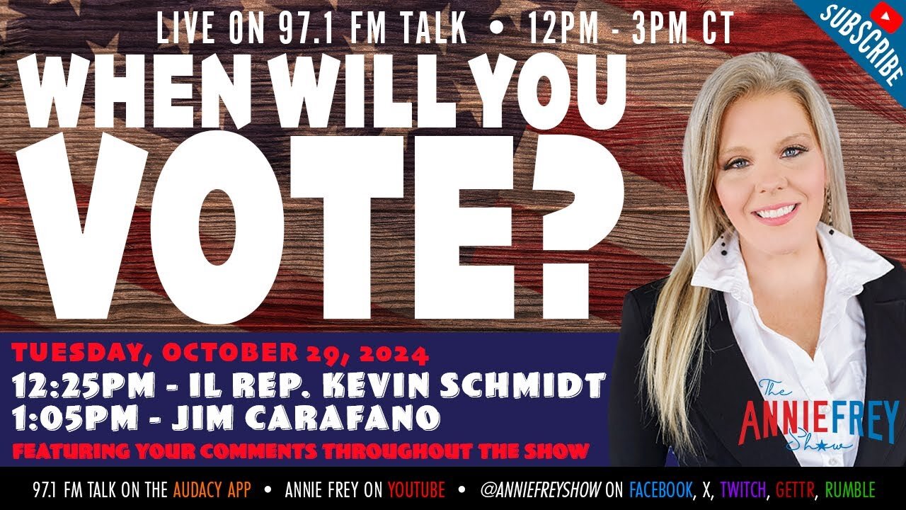 🗳 POLL: When will you vote?
