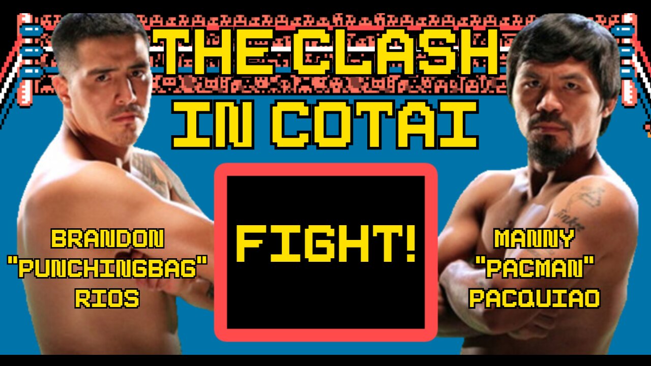 Pacquiao Completely Destroys Rios (Video Game Style)